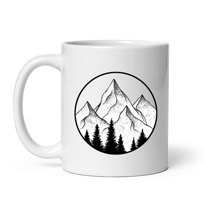 Image du mug de montagne